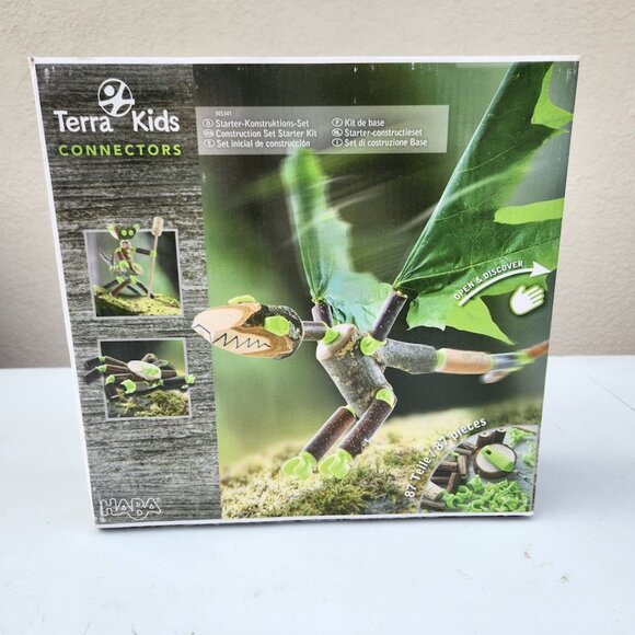 Haba | Toys | Haba Terra Kids Connectors Backyard Nature Craft Kit Stem ...